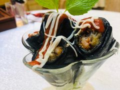 黑米鱼香鲜虾肠-龙悦湾酒家·八阵鱼生·渔人码头店