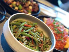 豆角丝炒肉拌转百刀-日上三甘(三里屯店)