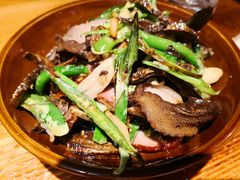干笋子炒腊肉-禧福徕盆盆香川菜馆
