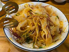纯手工制作的新疆酿皮子-滩羊铺子(牛栏山店)
