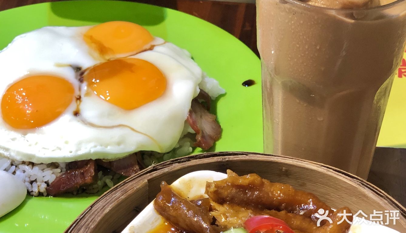在武汉的烧味餐厅[调皮]