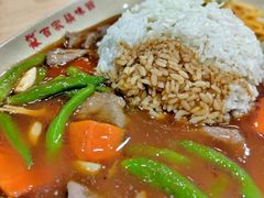 尖椒牛肉饭-百家鸡味馆(清泰店)