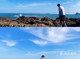 流水账模式： 西冲4号海滩外面沙滩和礁石区