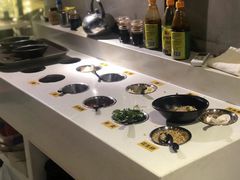 自助调料区-味之绝美蛙鱼头火锅(高新店)