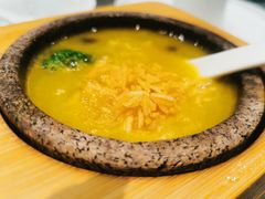 石锅脆米煮鲍鱼-望乡楼上海菜(日月光店)