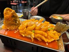 松鼠鲈鱼-古都历食南京菜·烤鸭·鸭血粉丝·汤包(南京博物院店)