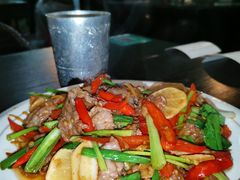 柠檬炒牛肉-火燒雲傣家菜(鼓楼店)