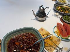 -海派美食·家宴海鲜青岛菜·石锅鲽鱼头(东方城店)