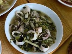 咸菜炒鱿鱼-庆余楼·用心与食材·特色菜&灶头面(仙蠡墩店)