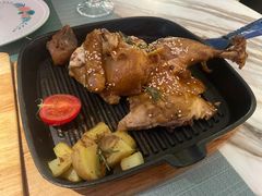花开果香烤鸡-蜜桃花开·中西融合菜E&W(南长街店)