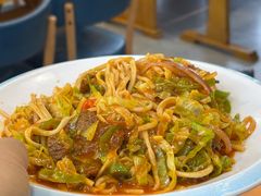 牛肉炒拉面-伊京轩兰州牛肉面(闹市口店)