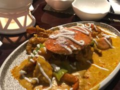 红咖喱炒蟹-食肆&Fourteen(武林夜市店)