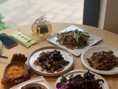 清炒蟹粉-功德林(南京西路店)