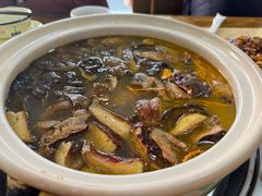 -杨记山珍鸡煲菌汤锅