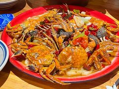 破店招牌炒毛蟹-破三川·新川菜(静安大融城店)