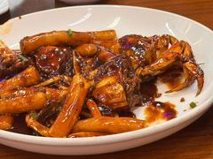 毛蟹年糕-谢记上海大排档(长寿路店)