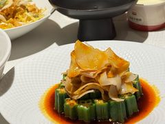 秋葵捞汁螺片-旺顺阁·北京菜·烤鸭(魏公村店)