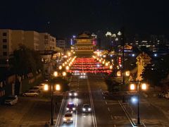 -城墙带状公园-大同古城墙广场停车场