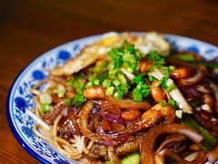 虾爆鳝-老余杭面馆