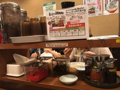 餐具摆设-博多ラーメンばりきや札幌駅店(札幌駅前店)