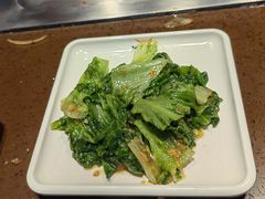 耗油蒜蓉炒生菜-湘汇概念铁板烧(铁西万达店)