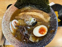 黑蒜豚骨面-柒鉦·日式豚骨拉麵(常德路店)
