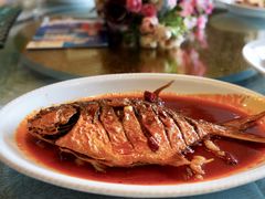 干烧鲳鱼-渔公码头·九龙湾国际饭店