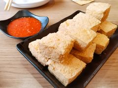 金陵炸臭豆腐-宝记烧烤·碳锅羊肉·羊蝎子火锅·夜食社(文体路创始店)