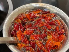 现炸辣椒油-情忆草原涮肉馆