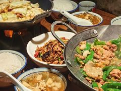 菜籽油炒超级小炒肉-老湘村·湖南土菜(天河维多利店)