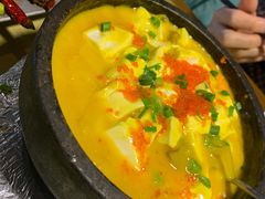 蟹肉豆腐煲-花溪雨·森林餐厅(石基店)
