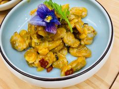 橄榄油蛤肉拌黄瓜-船歌·鱼水饺青岛菜(国贸商城店)