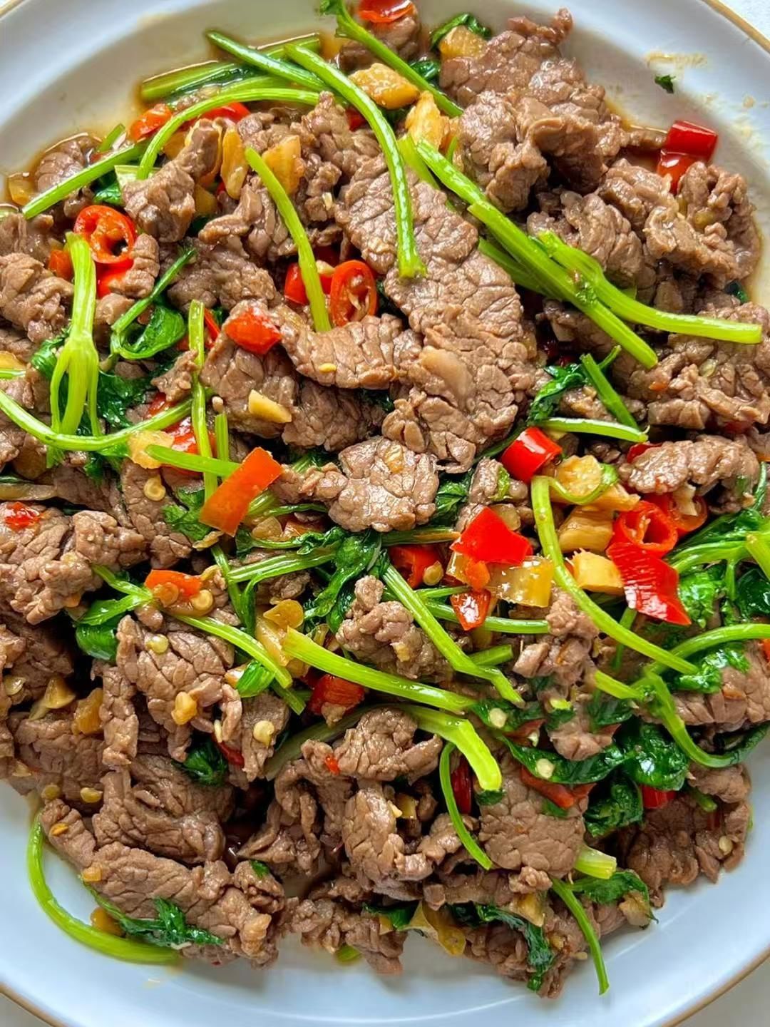 小炒牛肉
