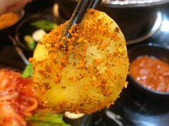 烤土豆片-燚青春泥炉烤肉(东泰店)