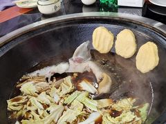 -北京龙庆四季香农家饭庄·灶台鱼·碳烤虹鳟鱼(龙庆峡店)