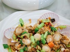 葱爆威海扇贝-郭姐·威海渔村(黄兴路店)