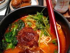 香草番茄汤.猪软骨面-和府捞面(东直门银座店)