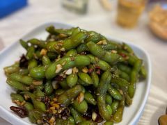 凉拌毛豆-小李子油焖大虾(南浦店)