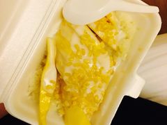 -芒果糯米饭摊子