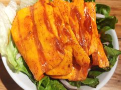 招牌湘村黑猪五花肉-么肆烤肉(汉街形象店)