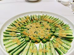 蒜蓉蒸秋葵-鱼痴渔醉·食鲜集(月亮湾店)