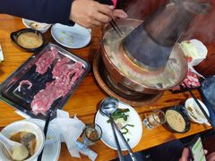 正宗的炭烧铜火锅-老北京涮羊肉(航东路店)
