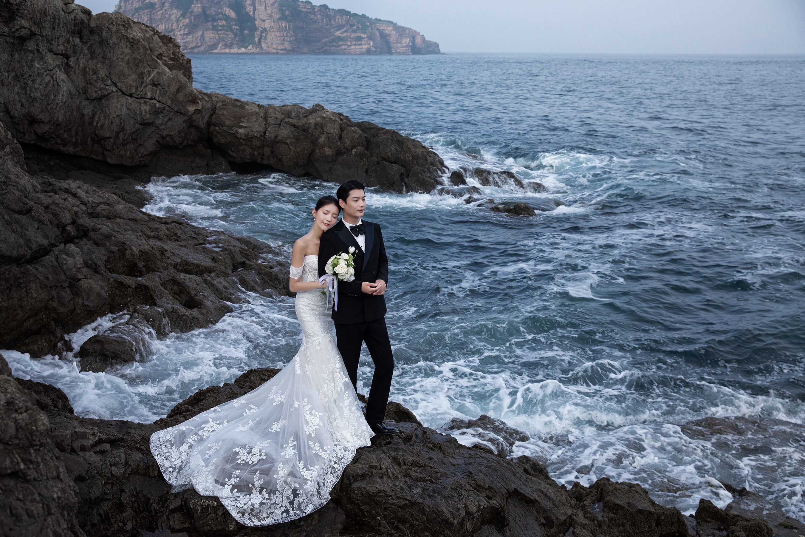 婚纱摄影海边风
