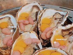 鸡子十生蚝十鹌鹑蛋-飞尝蚝·顺德菜·鱼生(顺德总店)