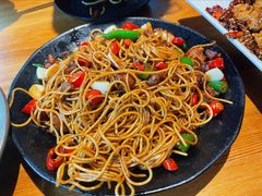 爆辣小公鸡炒面-望京一号·重庆江湖菜(工体店)