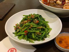 香辣豆酱炒通菜-有璟阁港式餐厅(国贸商城店)