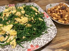 沙葱炒鸡蛋-格日勒阿妈蒙古厨房(大召店)