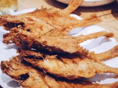 炸偏口鱼-方城小吃店