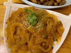 黄瓜拉皮-小俩口烧烤东北菜(双井店)