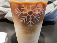 燕麦冰奶铁-麦当劳(番禺信联大厦店)